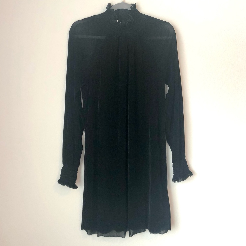 \Amanda Uprichard\• Velvet Mini Dress